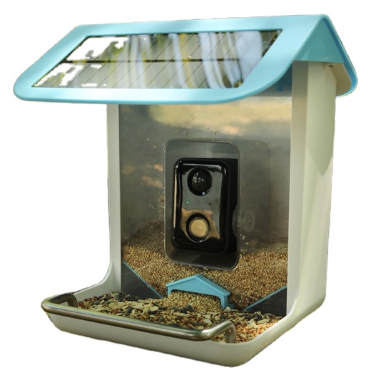 Smart Garden Video - STLFOutdoor 野生動物用WiFiカメラ、写真・動画撮影、AIによる鳥種認識、庭用スマートバードフィーダー