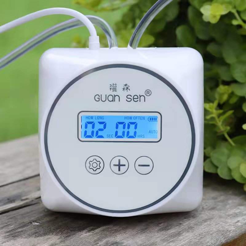 Smart Garden Click And Grow - 水ポンプ,タイマーシステム,自動庭の植物コントローラー,水やり装置のセット,新しいコレクションを備えたインテリジェントなシステム