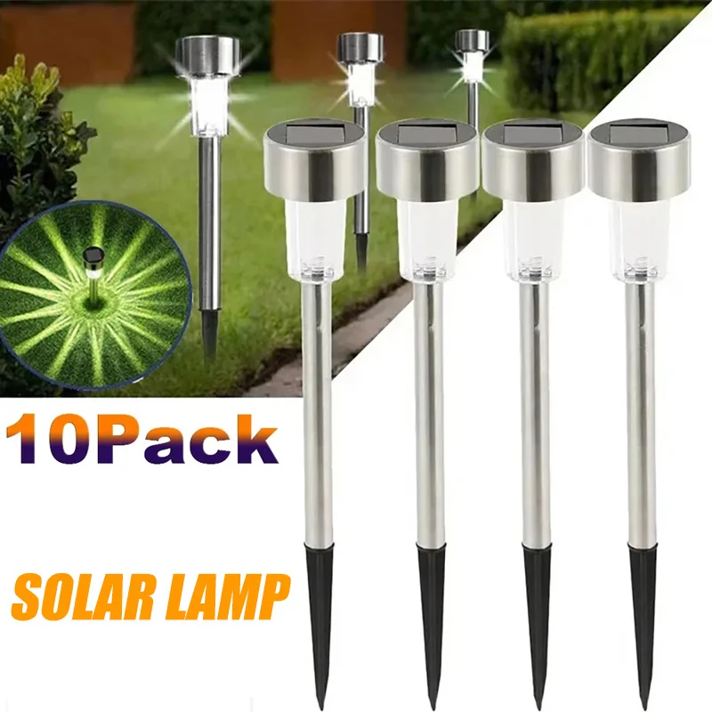 Smart Garden Ornaments - ソーラー屋外ライトガーデンランプ太陽光発電防水風景パス屋外庭裏庭芝生パティオ装飾植物
