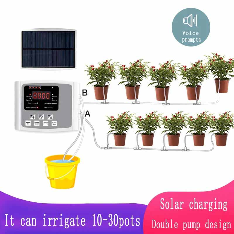 庭の点滴灌漑装置ダブルポンプコントローラータイマーシステム、 - Smart Garden Click And Grow のレビューと価格