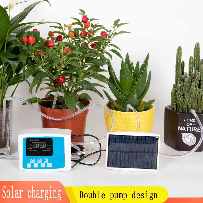 庭の点滴灌漑装置ダブルポンプコントローラータイマーシステム、 - Smart Garden Click And Grow のレビューと価格