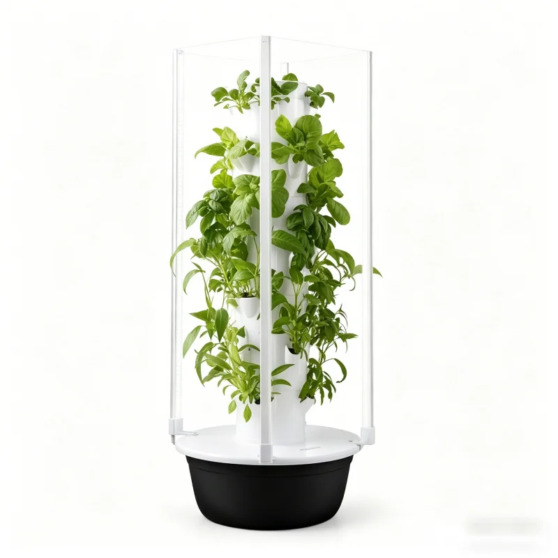 5層式スペースツリー水耕栽培タワー 室内スマート野菜ハーブプ - Smart Garden Herb のレビューと価格