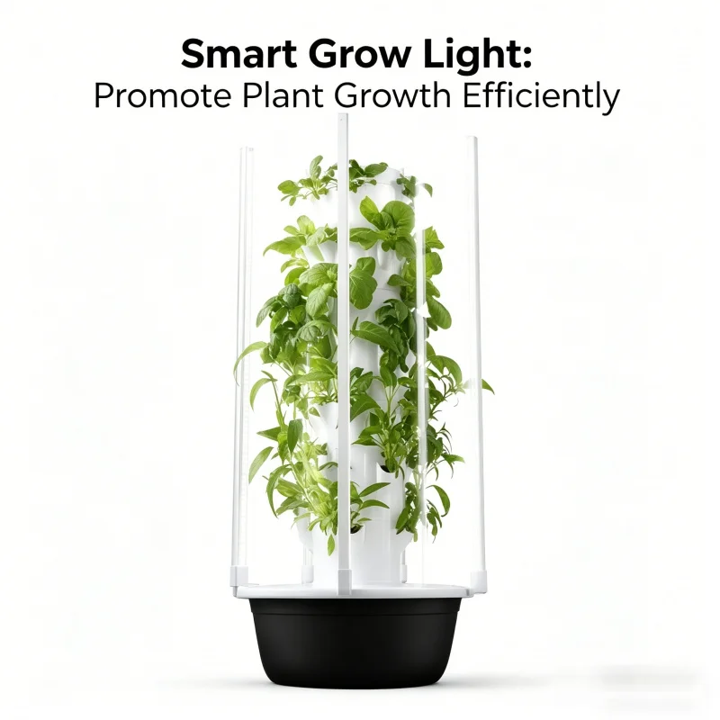 5層式スペースツリー水耕栽培タワー 室内スマート野菜ハーブプ - Smart Garden Herb のレビューと価格