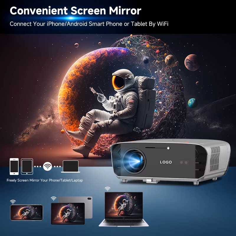 プロジェクター 4K Google スマート WiFi プロ - Smart Garden Video のレビューと価格