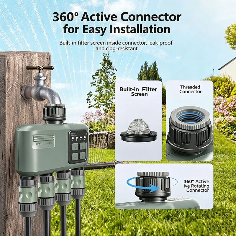 植物自動給水システム WiFiスマートタイマー RF433  - Smart Garden Accessories のレビューと価格
