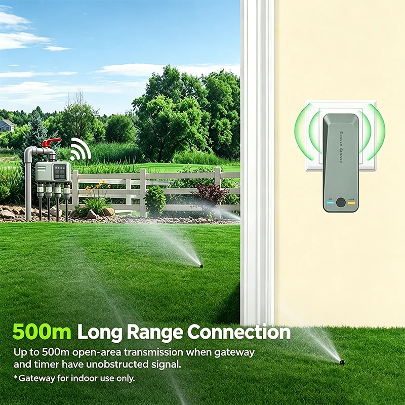 植物自動給水システム WiFiスマートタイマー RF433  - Smart Garden Accessories のレビューと価格