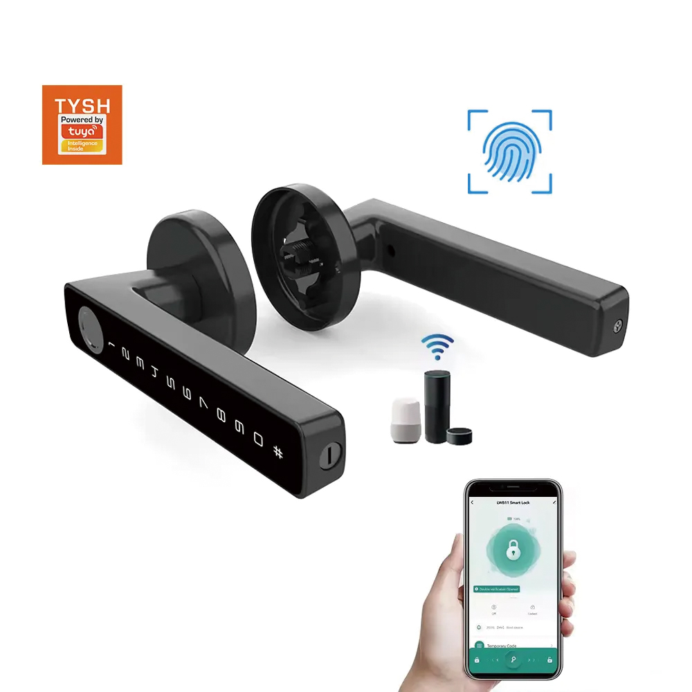 TYSH Tuyaスマート自動セキュリティ生体認証指紋ハンド - Smart Garden Lock のレビューと価格