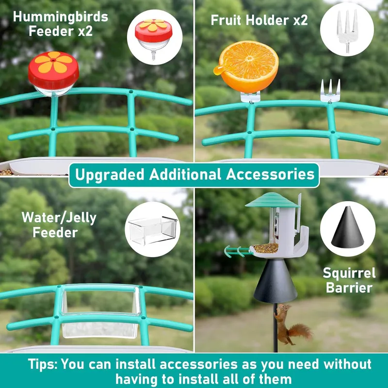 AI認識機能付きスマートバードフィーダーカメラ HDビデオ  - Smart Garden Video のレビューと価格