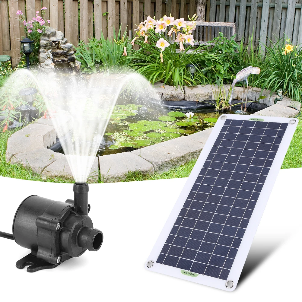 30W 800L/H DC 18V 低騒音ブラシレスソーラー - Smart Garden Ornaments のレビューと価格