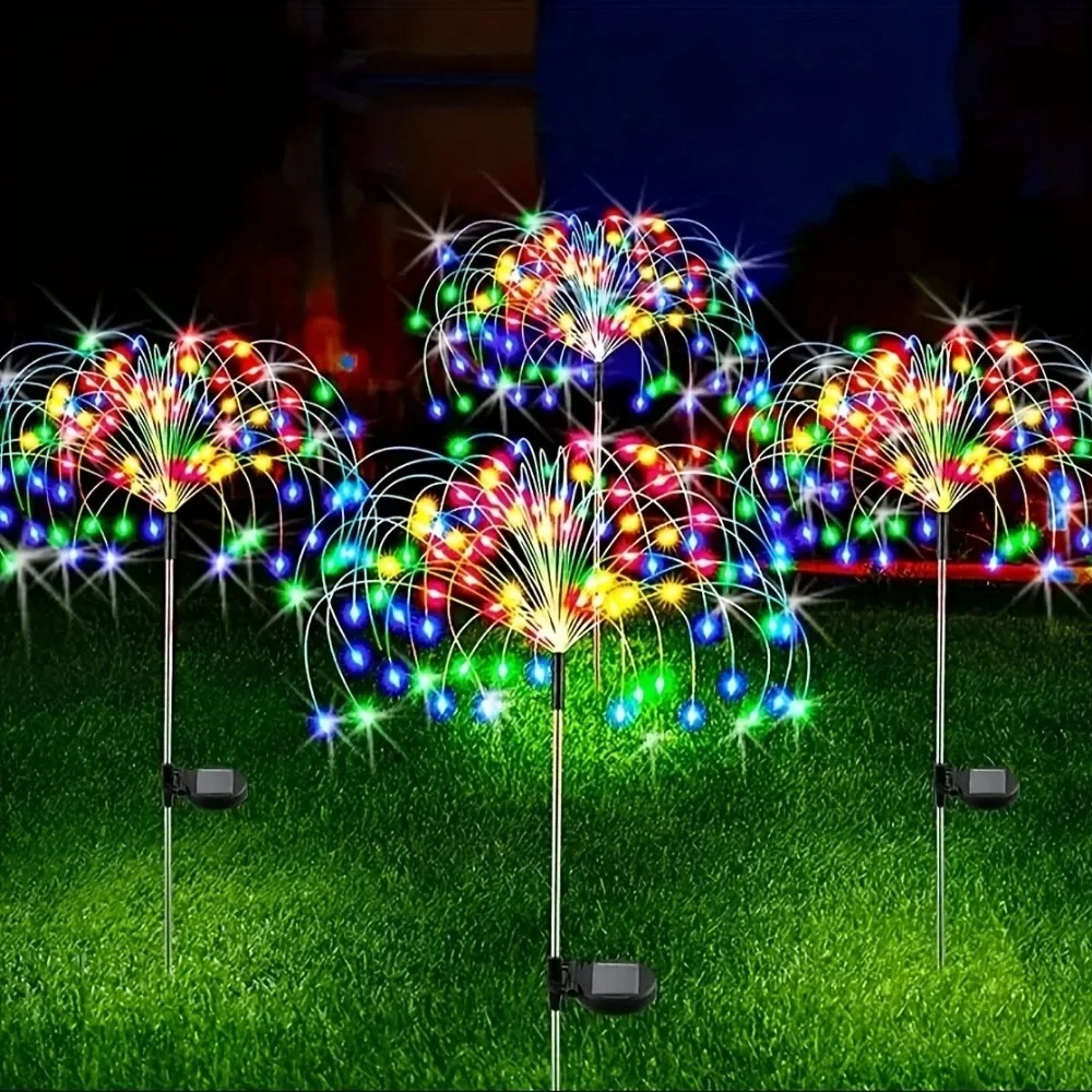 ソーラーLED花火フェアリーライト 屋外ガーデン装飾 8つの - Smart Garden Ornaments のレビューと価格