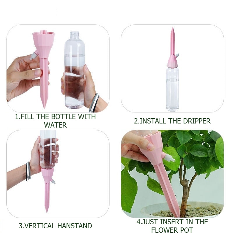 自動点滴灌漑システム 調整可能な水滴器 自動給水 観葉植物  - Smart Garden Outdoor のレビューと価格