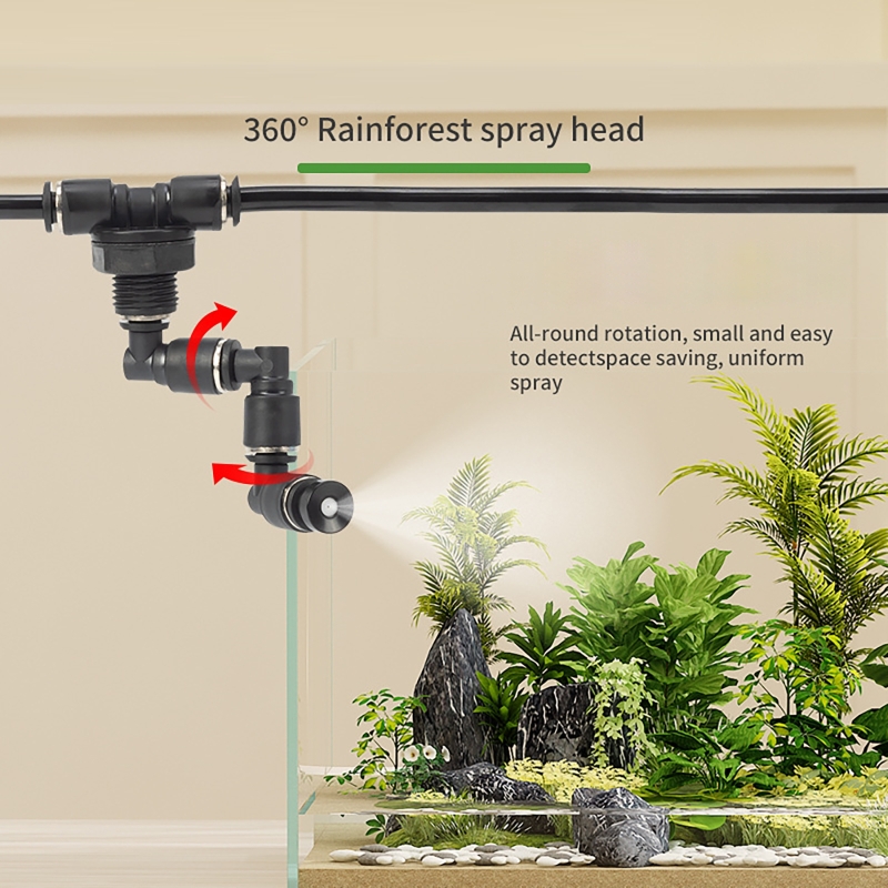水植物水族館熱帯雨林水槽植物タイミング噴霧器爬虫類加湿インテ - Smart Garden Click And Grow のレビューと価格