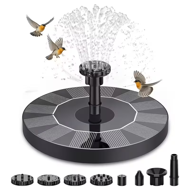 ミニ高品質ソーラー噴水ポンプ、ソーラー噴水、庭用屋外ソーラー - Smart Garden Ornaments のレビューと価格