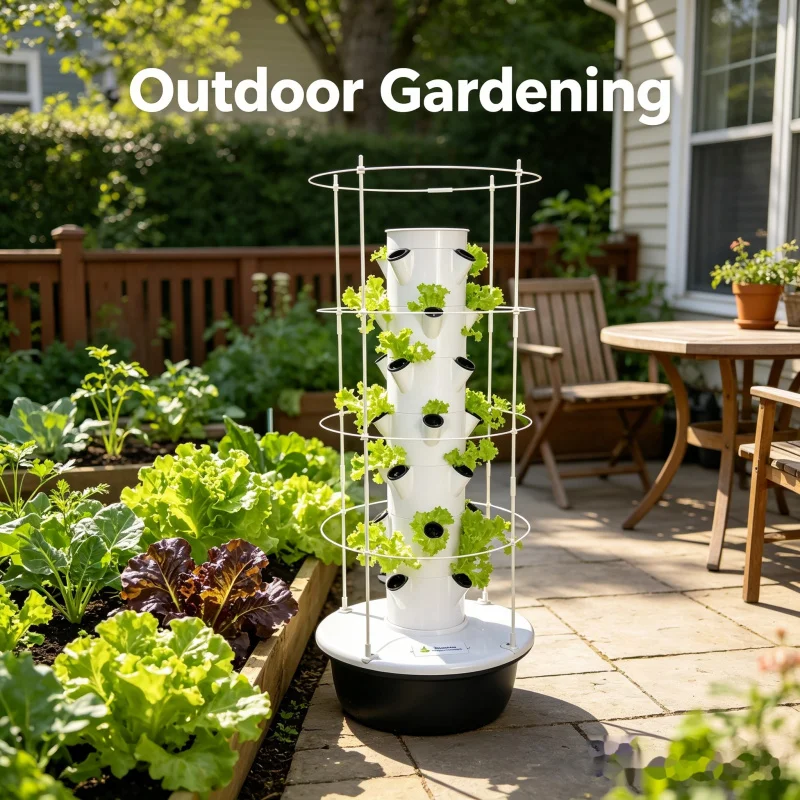 スマート垂直水耕栽培タワー屋内庭園システム - 家庭用野菜ハ - Smart Garden Herb のレビューと価格