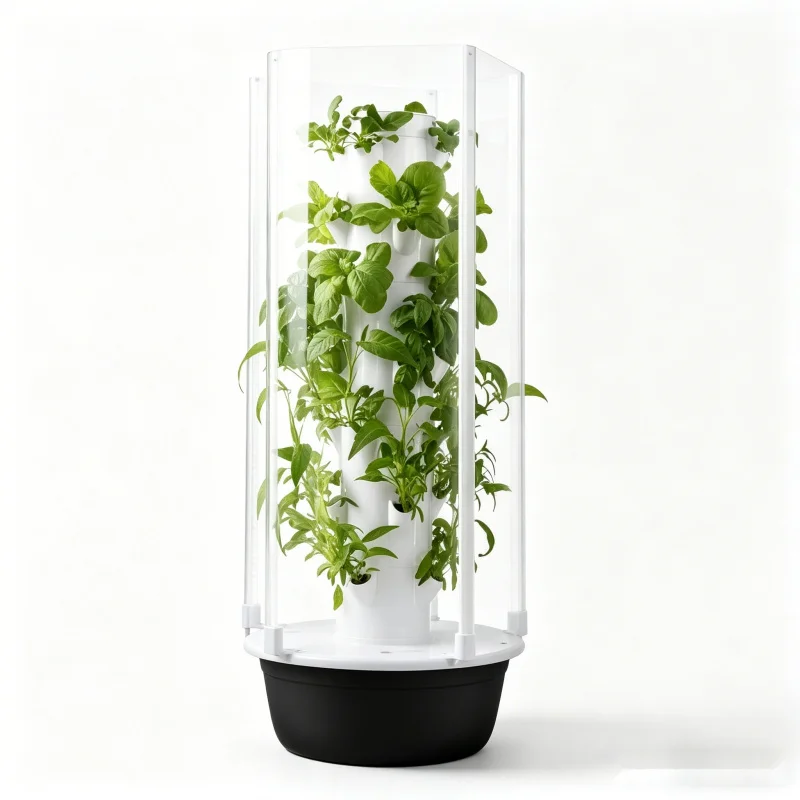 スペースツリー垂直水耕栽培タワー スマート野菜プランター 室 - Smart Garden Outdoor のレビューと価格