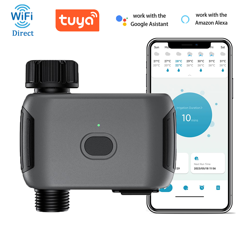 インソマWiFiスプリンクラータイマー自動灌漑システムリモー - Smart Garden Accessories のレビューと価格