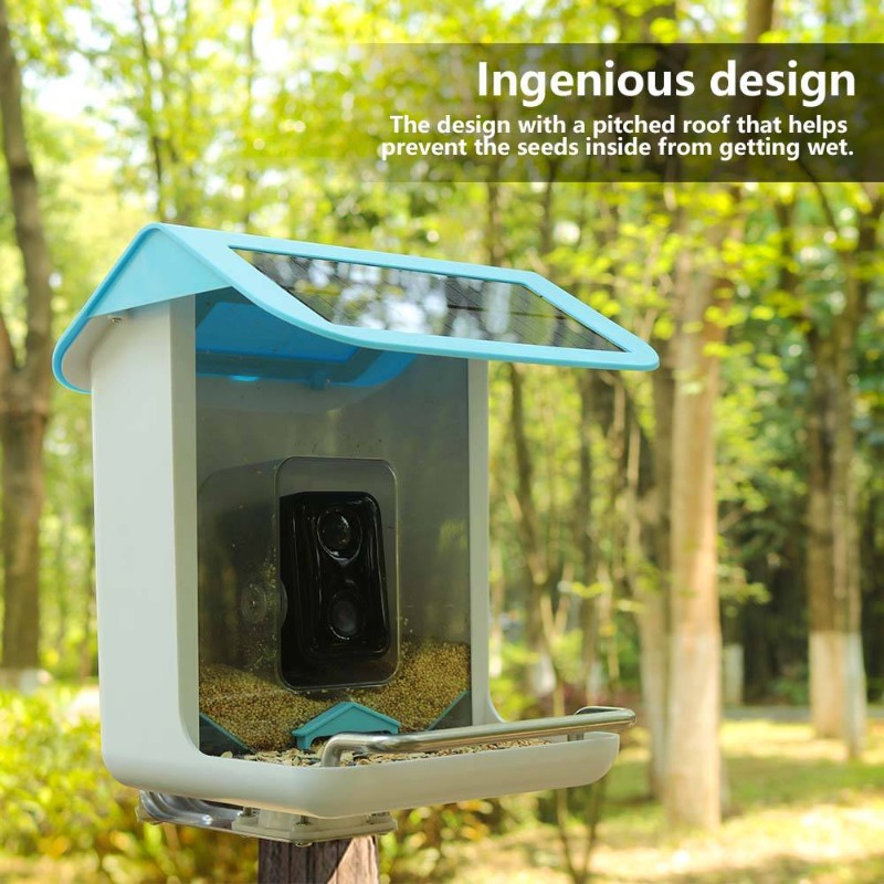 屋外野生動物用WiFiカメラ 写真・動画撮影 AIによる鳥種 - Smart Garden Video のレビューと価格